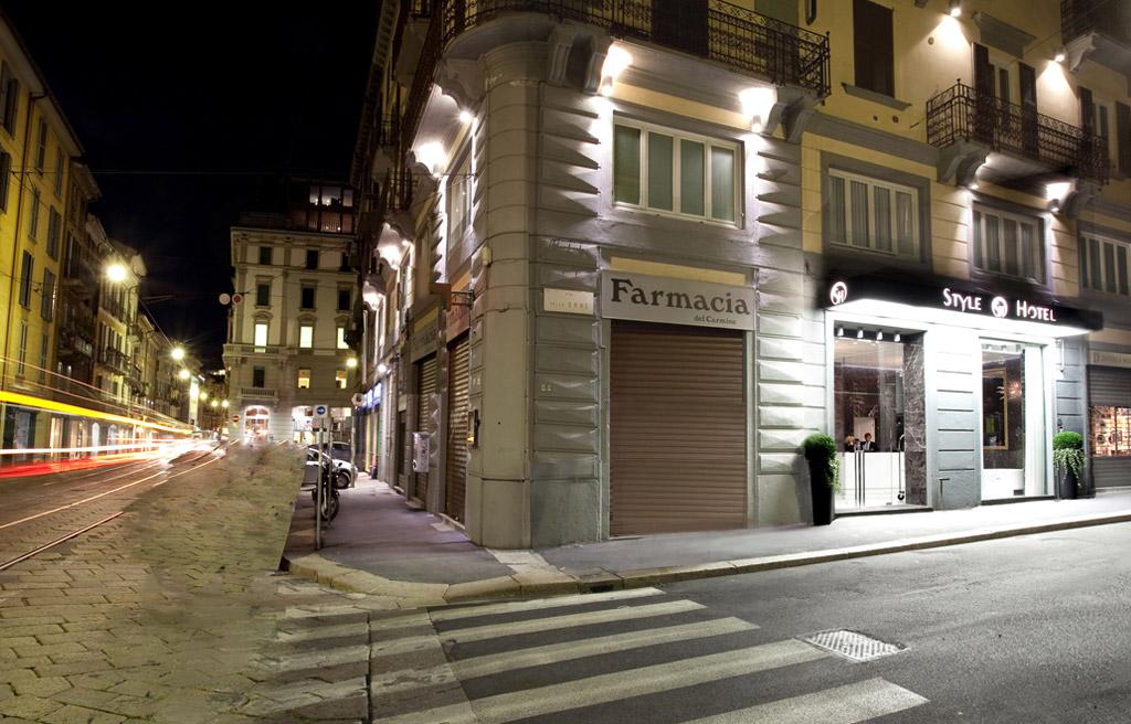 Style Hotel Milan Exterior photo